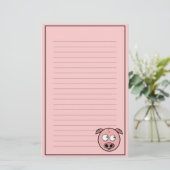 Pig Stationery Briefpapier (Staand voorkant)