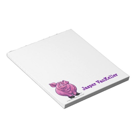 Pig Stationery Notitieblok (Schuin)
