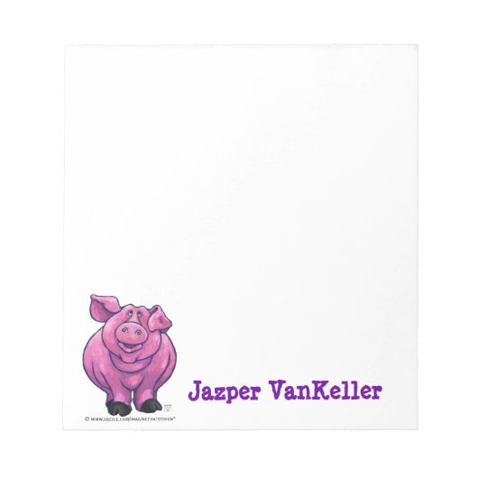 Pig Stationery Notitieblok (Voorkant)
