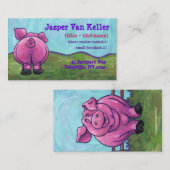 Pig Stationery Visitekaartje (Voorkant / Achterkant)