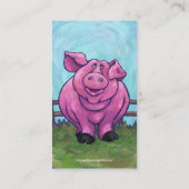 Pig Stationery Visitekaartje (Achterkant)