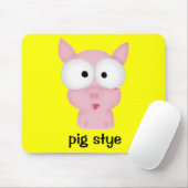 Pig Stye Mousepad Muismat (Met muis)