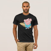 Pig Surfer T-shirt (Voorkant volledig)