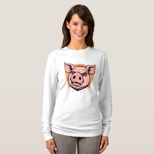 Pig T-shirt (Voorkant volledig)
