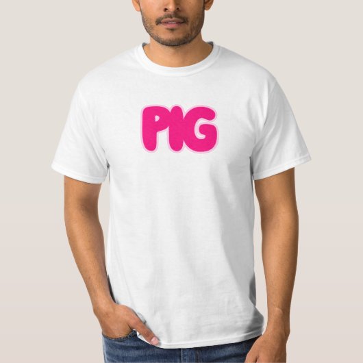 Pig T-shirt (Voorkant)