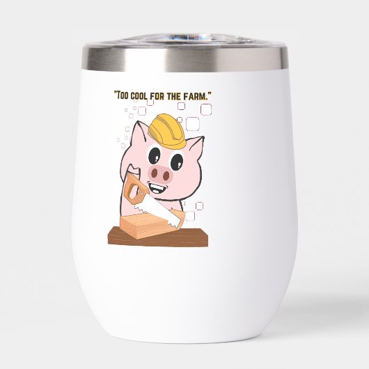 Pig the Carpenter citaat (Voorkant)