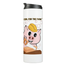 Pig the Carpenter citaat Thermosbeker