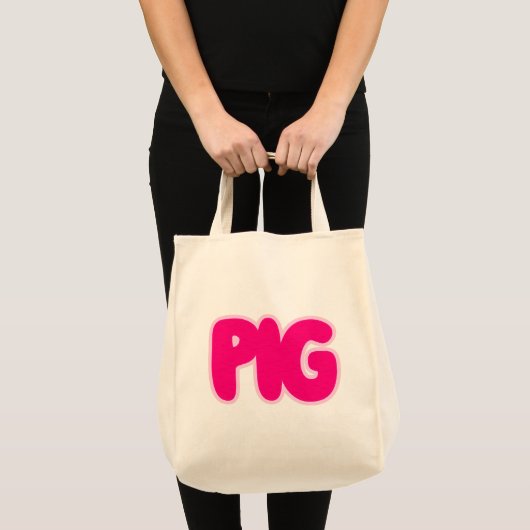 Pig Tote Bag (Voorkant (product))