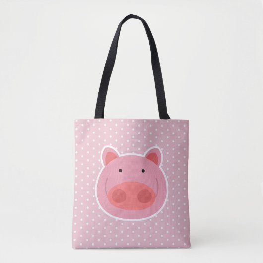 Pig Tote Bag (Voorkant)