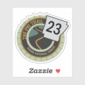 Pig Trail Highway 23 Arkansas Motorcycle Road Sticker (Vel)