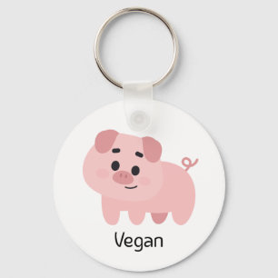 Pig Vegan Sleutelhanger