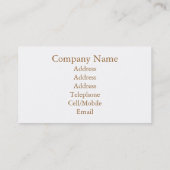 PIG VISITEKAARTJE (Achterkant)