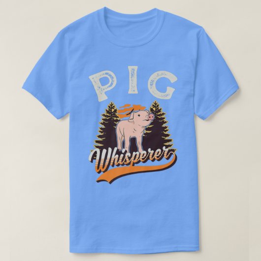 Pig Whisperer Premium4927 T-shirt (Design voorkant)