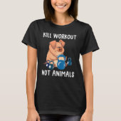 Pig Workout niet T-shirt (Voorkant)