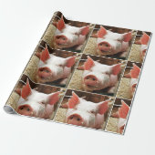 PIG WRAPPINGPAPIER CADEAUPAPIER (Uitgerold)
