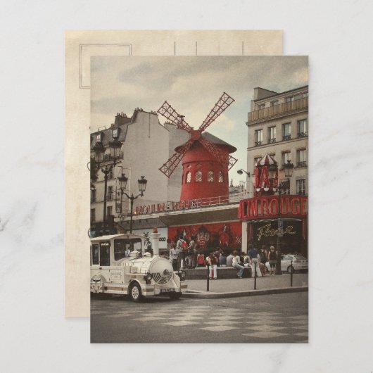 Pigalle District Paris Cabaret Briefkaart