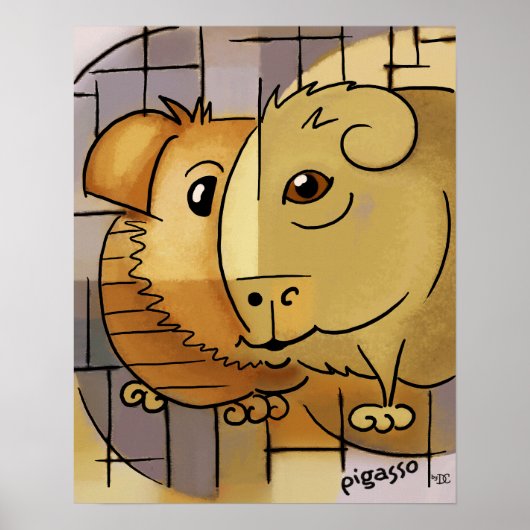 Pigasso Poster (Voorkant)