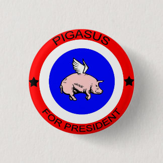 Pigasus voor de Button van de President