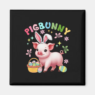 Pigbunny Schattig Varken Cosplay Konijn Jacht Eier Magneet