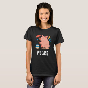 Pigcaso Grappige T-shirt