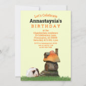 Pigdenstoel voor kinderen van de partij Guinee Kaart (Achterkant)