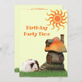 Pigdenstoel voor kinderen van de partij Guinee Kaart (Voorkant / Achterkant)