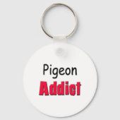 Pigeon Addict Sleutelhanger (Voorkant)