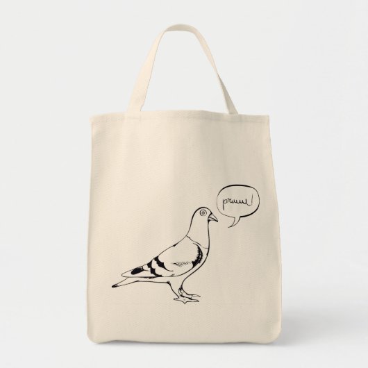 Pigeon Bag. Tote Bag (Voorkant)