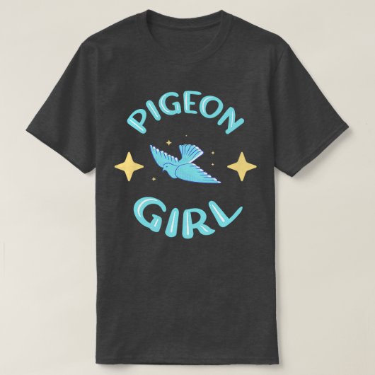 Pigeon Bird 4 T-shirt (Design voorkant)