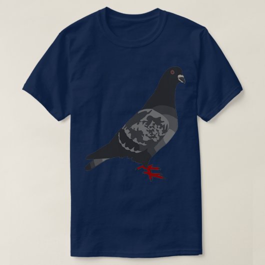Pigeon Bird 7 T-shirt (Design voorkant)