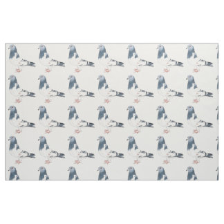 Pigeon Bird Art Fabric Stof