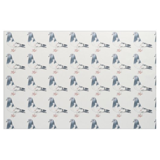 Pigeon Bird Art Fabric Stof (Fat Quarter)