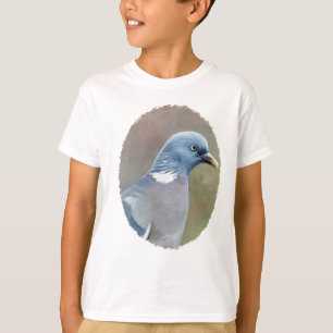 Pigeon Bird Art Kinder t shirt