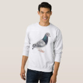 Pigeon Bird Art Sweatshirt (Voorkant volledig)