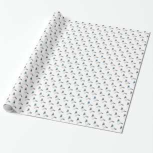 Pigeon Bird Art Wrapping Paper Cadeaupapier