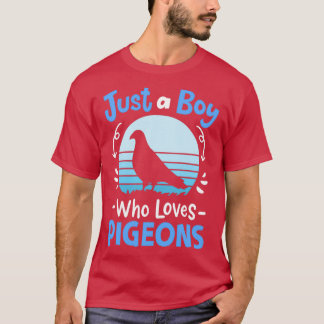 Pigeon Bird Lover Retro T-shirt
