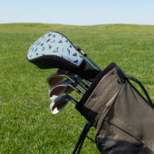 Pigeon Bird Pattern Golfheadcover (Insitu)