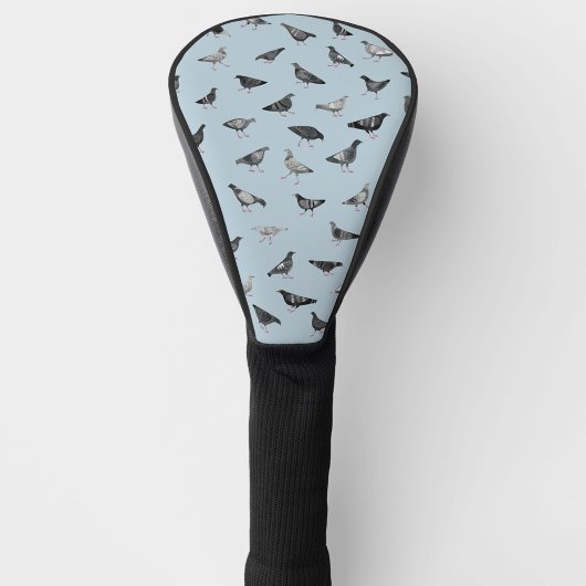 Pigeon Bird Pattern Golfheadcover