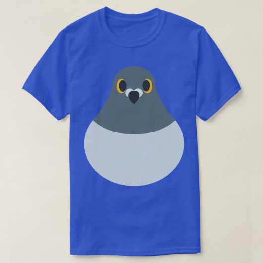 Pigeon Blob T-shirt (Design voorkant)
