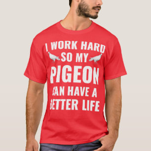 Pigeon Breeding Grappige Vogeleigenaar Duif Lo T-shirt