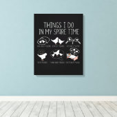 Pigeon Breeding Pigeon Racing Gift Men King Pigeon Canvas Afdruk (Insitu (Houten vloer))