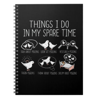 Pigeon Breeding Pigeon Racing Gift Men King Pigeon Notitieboek