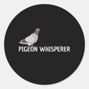 Pigeon Carrier Pigeon Ronde Sticker