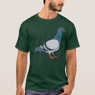 Pigeon City-duif T-shirt