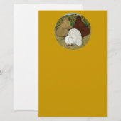 Pigeon Combo Briefpapier (Voorkant / Achterkant)