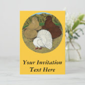 Pigeon Combo Kaart (Staand voorkant)