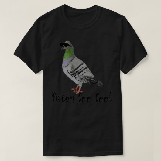 Pigeon Coo Cool T-shirt (Design voorkant)