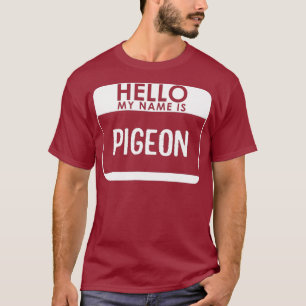 Pigeon Costume Funny Easy Last Minute Halloween T-shirt