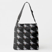 Pigeon Design Crossbody Tas (Achterkant)