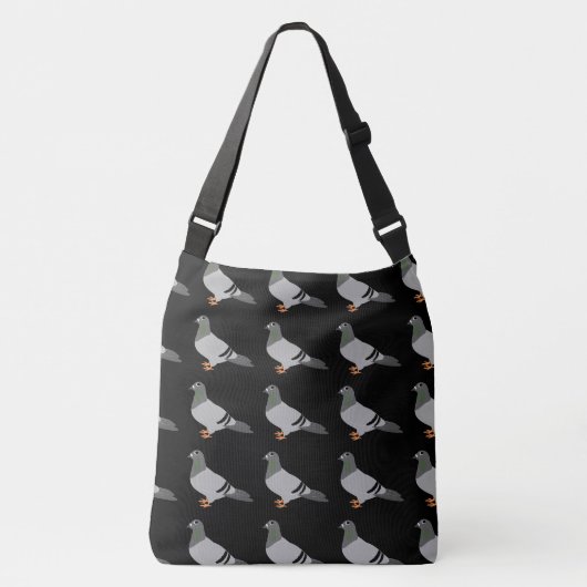 Pigeon Design Crossbody Tas (Voorkant)